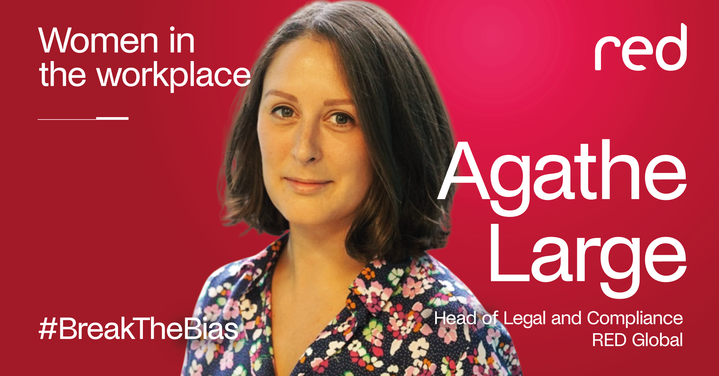 RED Global Q&A session with Agathe Large for Women in the workplace